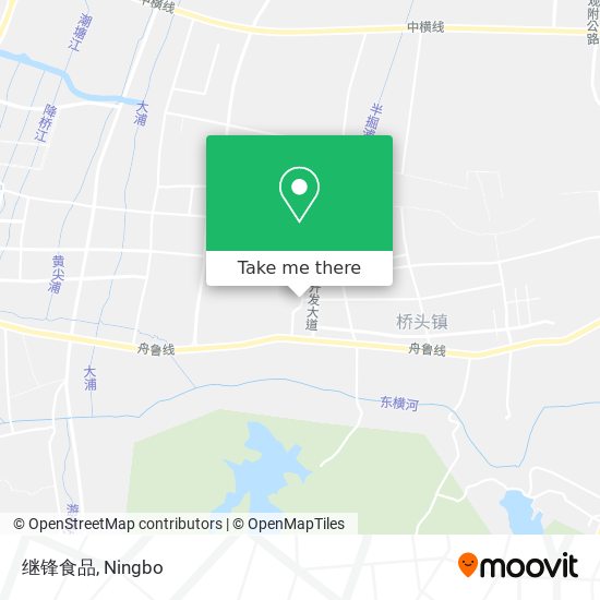 继锋食品 map