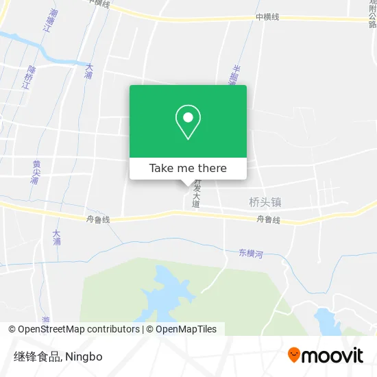 继锋食品 map
