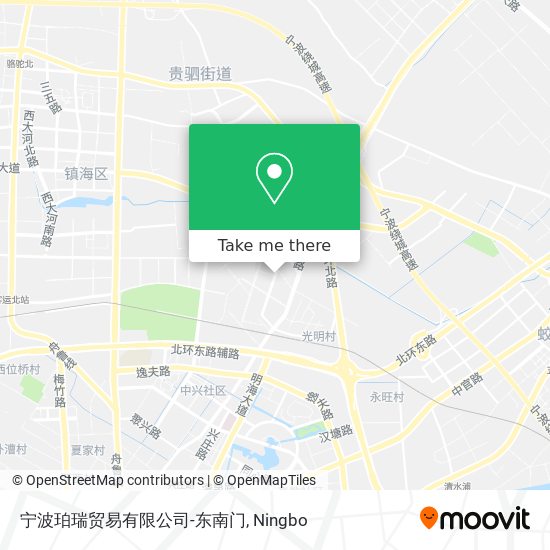 宁波珀瑞贸易有限公司-东南门 map