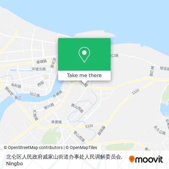 北仑区人民政府戚家山街道办事处人民调解委员会 map