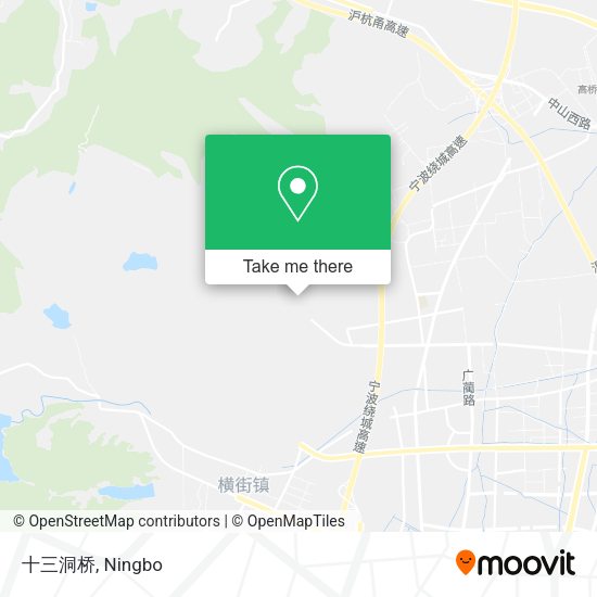 十三洞桥 map
