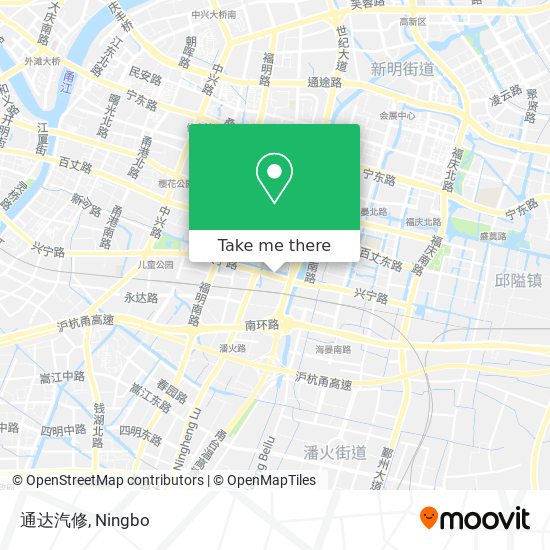 通达汽修 map