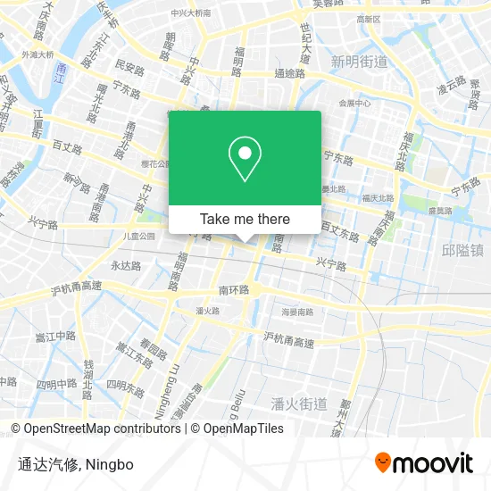 通达汽修 map