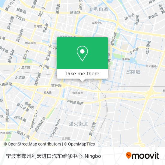 宁波市鄞州利宏进口汽车维修中心 map
