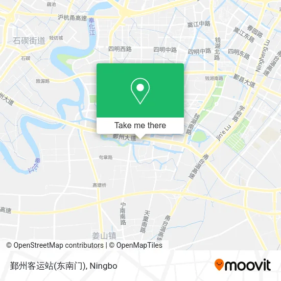 鄞州客运站(东南门) map