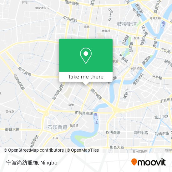 宁波尚纺服饰 map