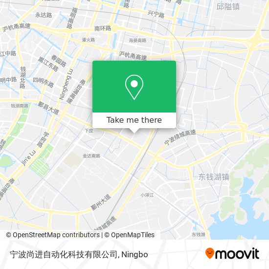 宁波尚进自动化科技有限公司 map