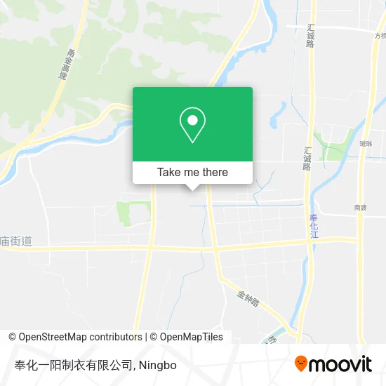 奉化一阳制衣有限公司 map