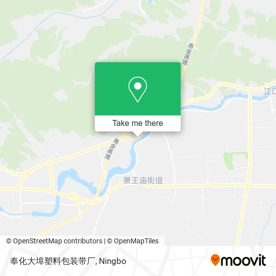 奉化大埠塑料包装带厂 map