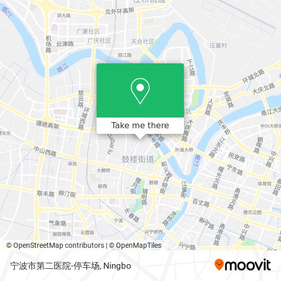 宁波市第二医院-停车场 map