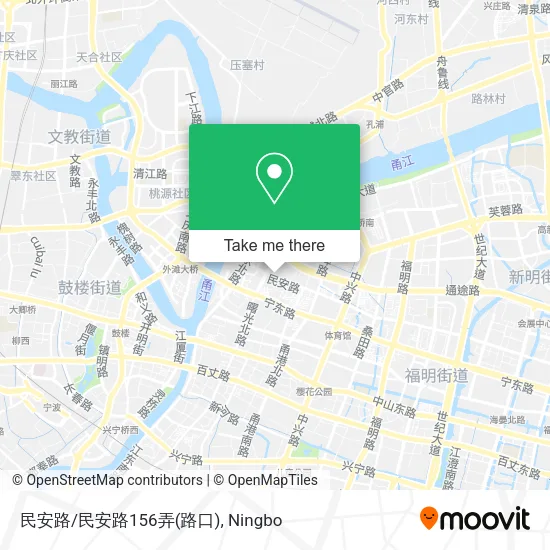 民安路/民安路156弄(路口) map