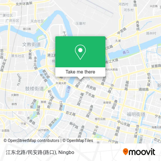江东北路/民安路(路口) map
