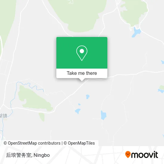 后琅警务室 map
