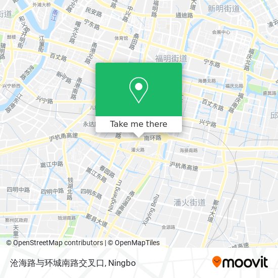 沧海路与环城南路交叉口 map