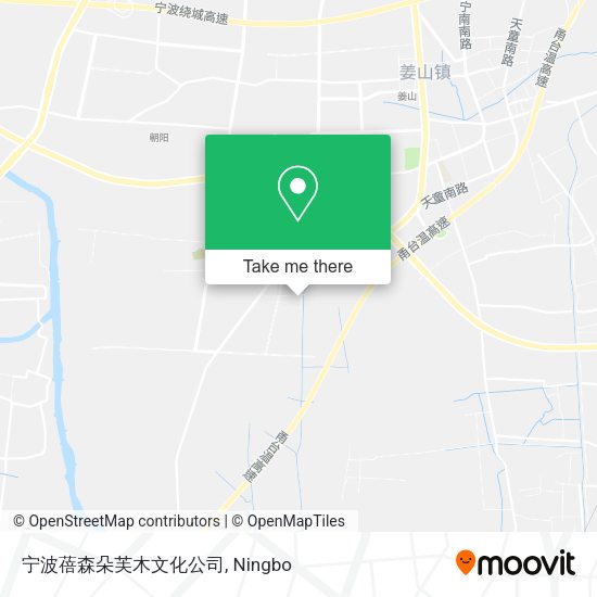 宁波蓓森朵芙木文化公司 map