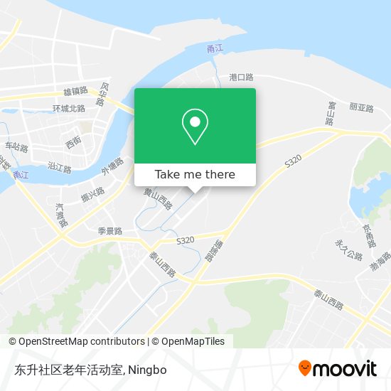 东升社区老年活动室 map