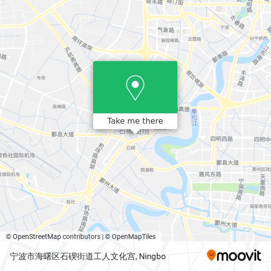 宁波市海曙区石碶街道工人文化宫 map