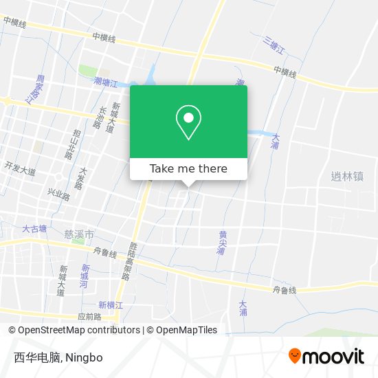 西华电脑 map