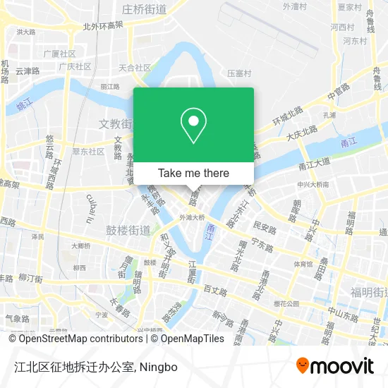 江北区征地拆迁办公室 map