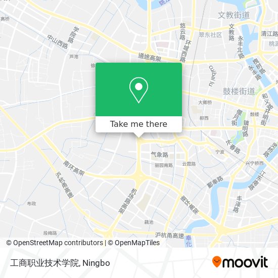 工商职业技术学院 map
