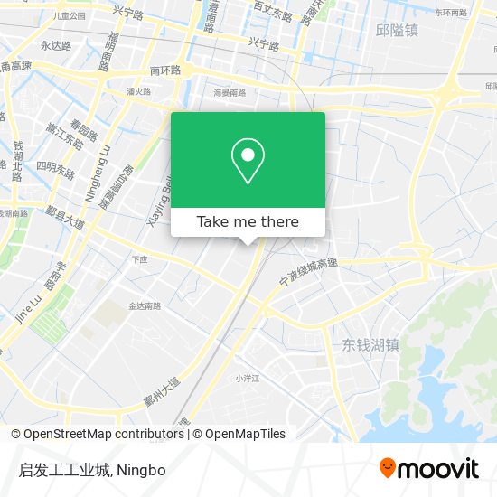 启发工工业城 map