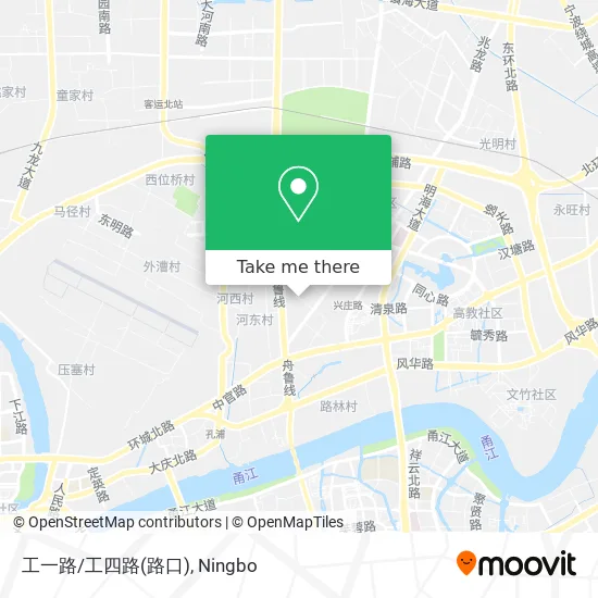 工一路/工四路(路口) map