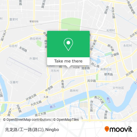 兆龙路/工一路(路口) map