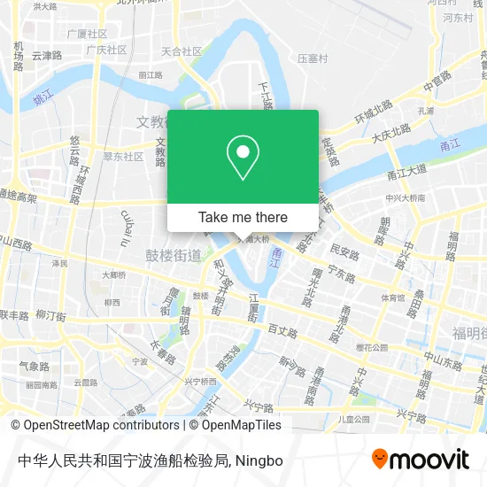 中华人民共和国宁波渔船检验局 map