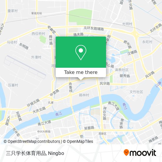 三只学长体育用品 map