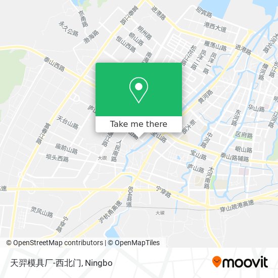 天羿模具厂-西北门 map