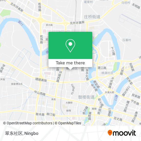 翠东社区 map