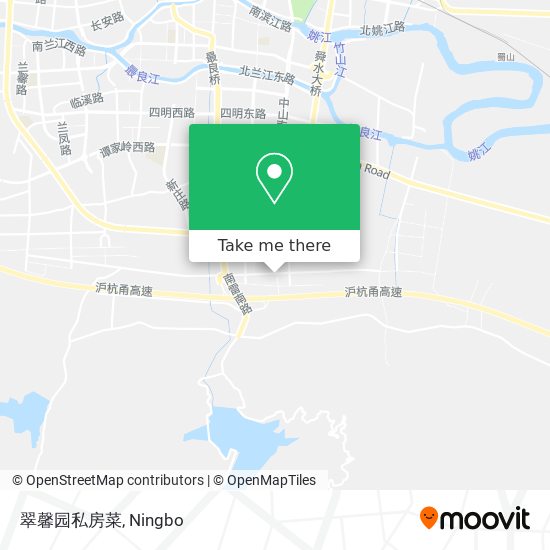 翠馨园私房菜 map
