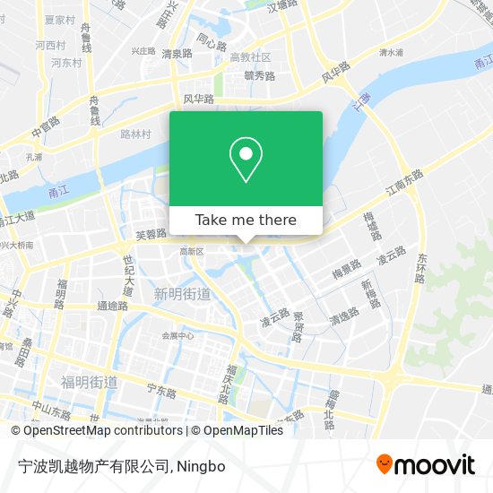 宁波凯越物产有限公司 map