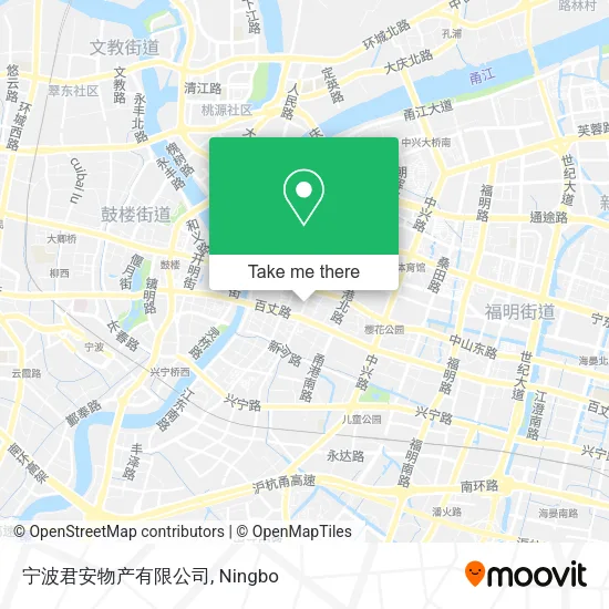 宁波君安物产有限公司 map