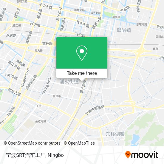 宁波SRT汽车工厂 map