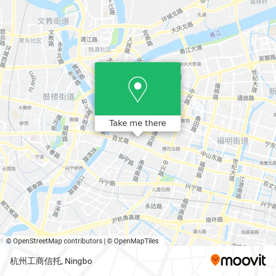 杭州工商信托 map