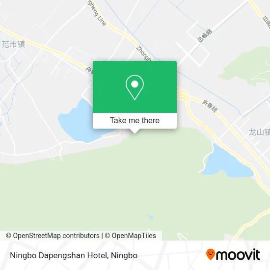 Ningbo Dapengshan Hotel map