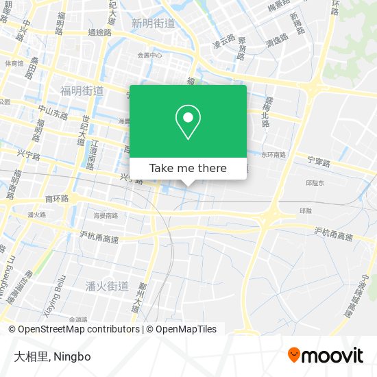 大相里 map