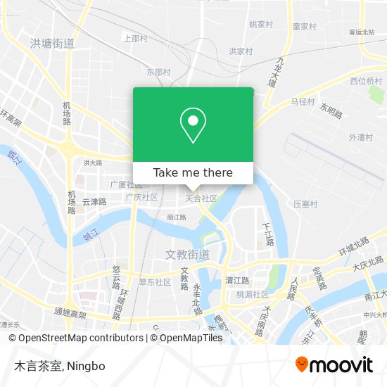 木言茶室 map