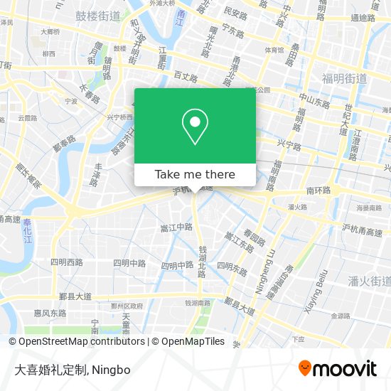 大喜婚礼定制 map