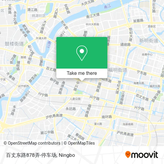 百丈东路878弄-停车场 map
