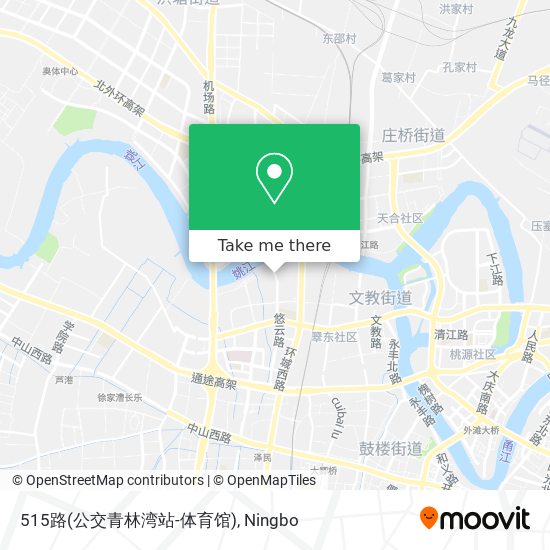 515路(公交青林湾站-体育馆) map