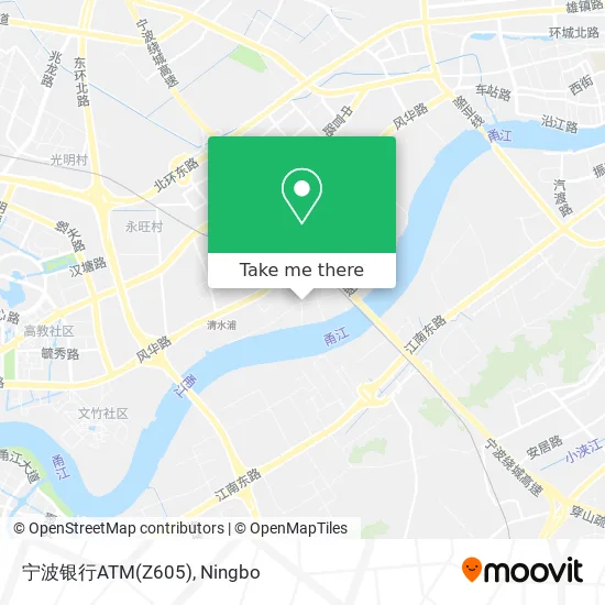 宁波银行ATM(Z605) map