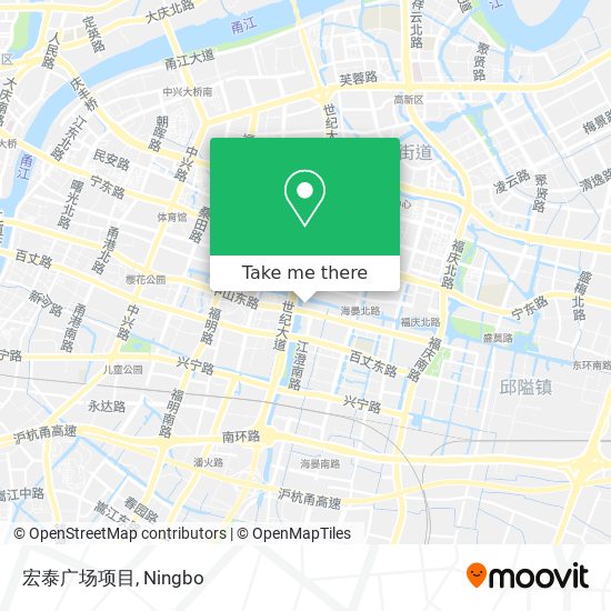宏泰广场项目 map