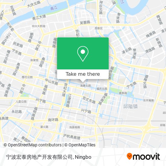 宁波宏泰房地产开发有限公司 map