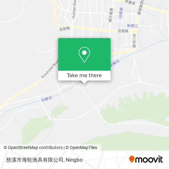 慈溪市海轮渔具有限公司 map