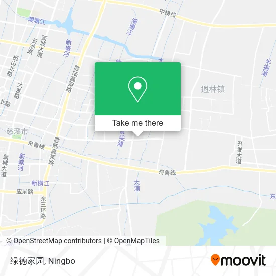 绿德家园 map