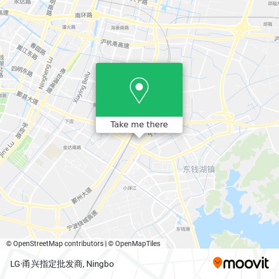 LG·甬兴指定批发商 map