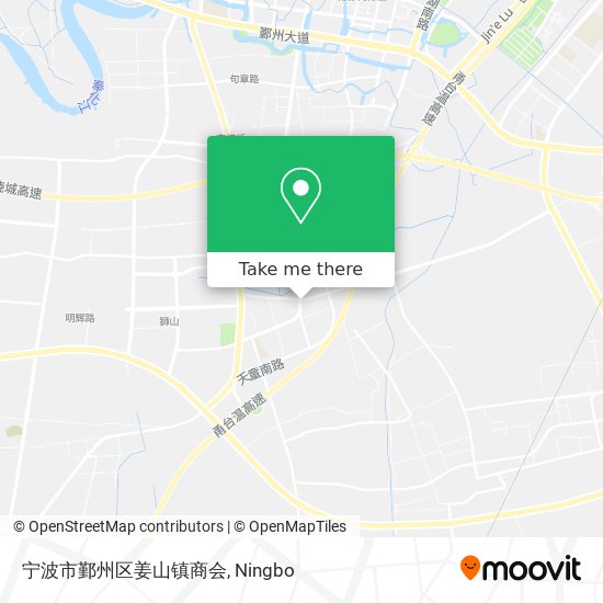 宁波市鄞州区姜山镇商会 map