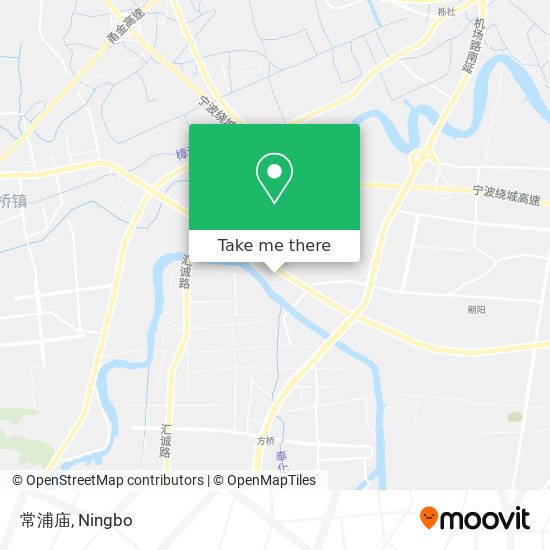 常浦庙 map